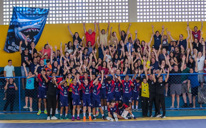 Equipe alagoana vence final da Copa Nordeste Infantil de Handebol