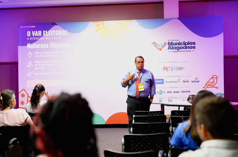 Feira dos Municípios Alagoanos: Eixo de Direito Público debate regras cruciais para o pleito de 2026