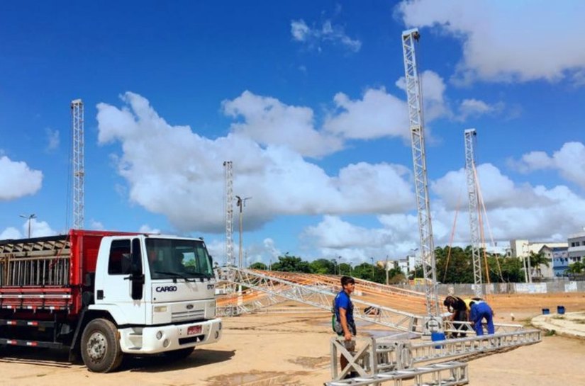Arapiraca: com novas bandas, shows de forró começam hoje no Arraiá Central