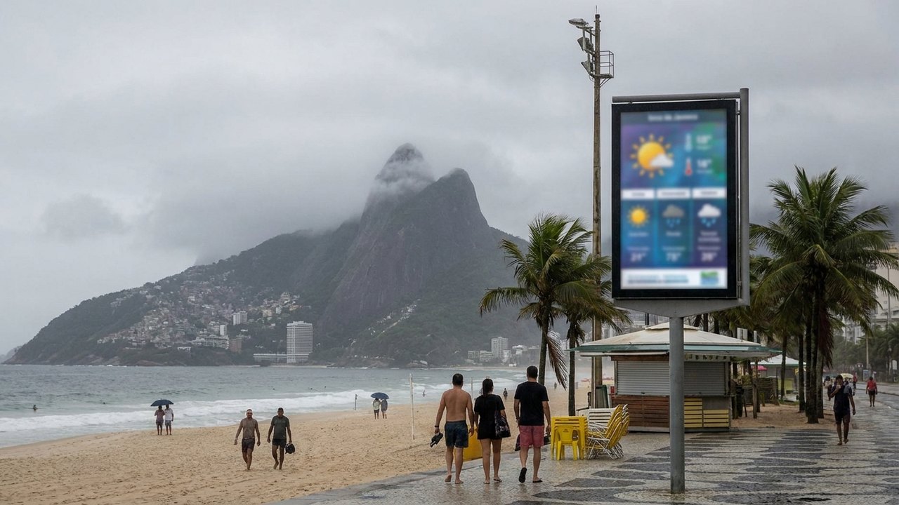 Vai dar praia no feriado? Veja a previsão do tempo para os próximos dias no Rio