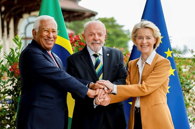 Lula se reúne com os presidentes da Comissão Europeia e do Conselho Europeu