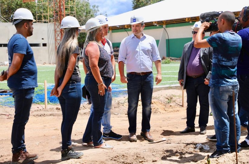 Centro de Educação Integral em Arapiraca deve ficar pronto ainda no primeiro semestre