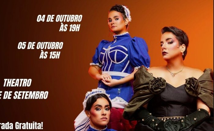 Drama francês “As Criadas” chega aos palcos do Theatro Sete de Setembro, em Penedo