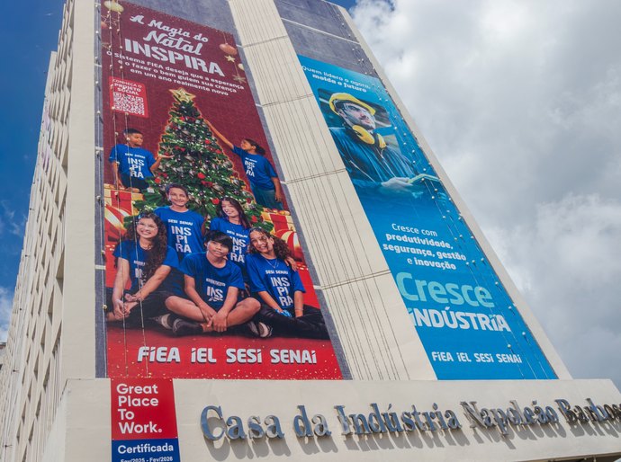 Campanha “O Natal Inspira” reforça cultura de voluntariado e empatia no Sistema Fiea