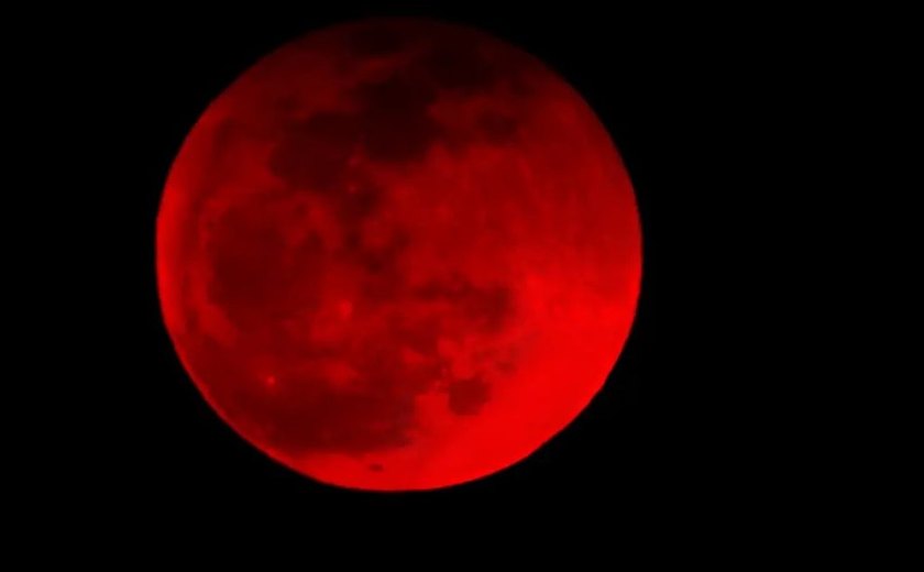 Eclipse lunar com ‘Lua de Sangue’: Planetário de Arapiraca vai abrir neste domingo