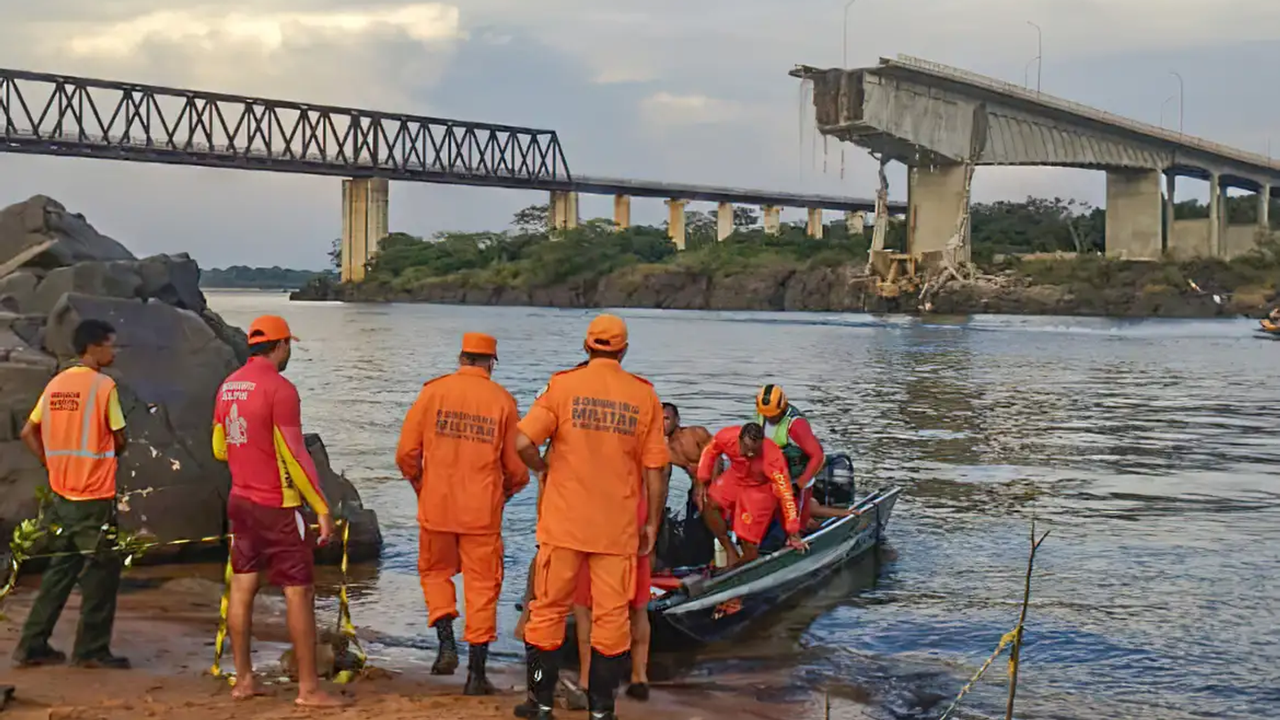 Desabamento de ponte entre Maranhão e Tocantins: 15 pessoas seguem desaparecidas