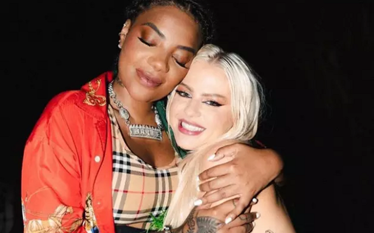 Luísa Sonza e Ludmilla juntas em “Café da Manhã”