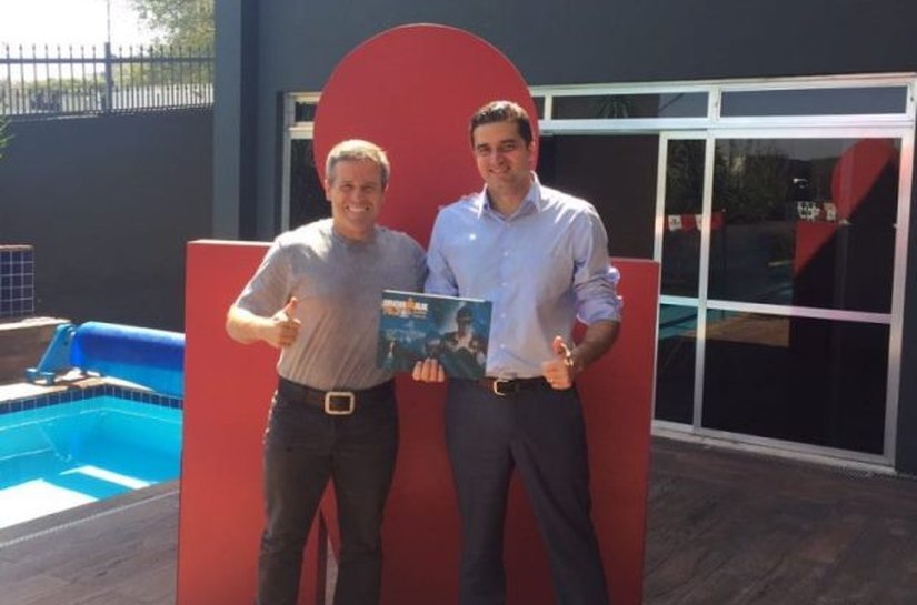 Rui Palmeira visita agência do IRONMAN e planeja nova edição para 2018