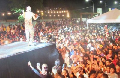 Gabriel Diniz encerra primeira noite de shows artísticas da festa do Bom Jesus 2019