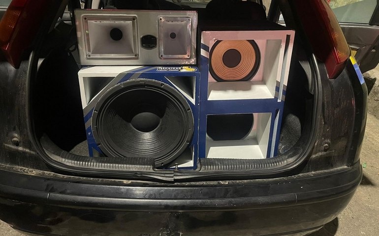 Operação na Base do Sossego apreende oito equipamentos sonoros durante feriadão