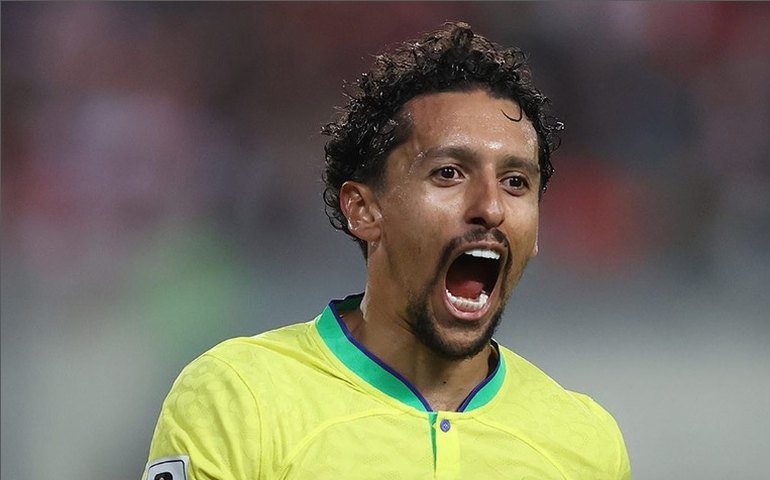 Marquinhos salva com gol no fim e Brasil vence Peru nas Eliminatórias para a Copa
