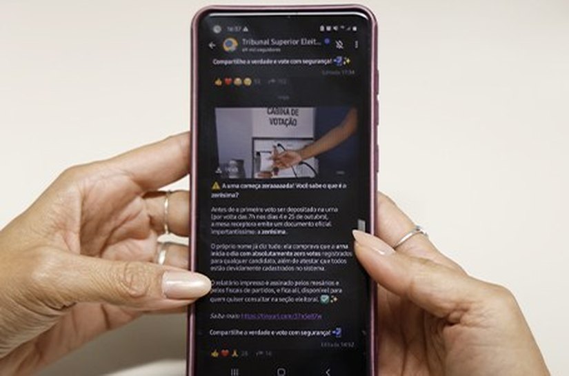 Canal do TSE no WhatsApp orienta eleitorado e ajuda a combater desinformação