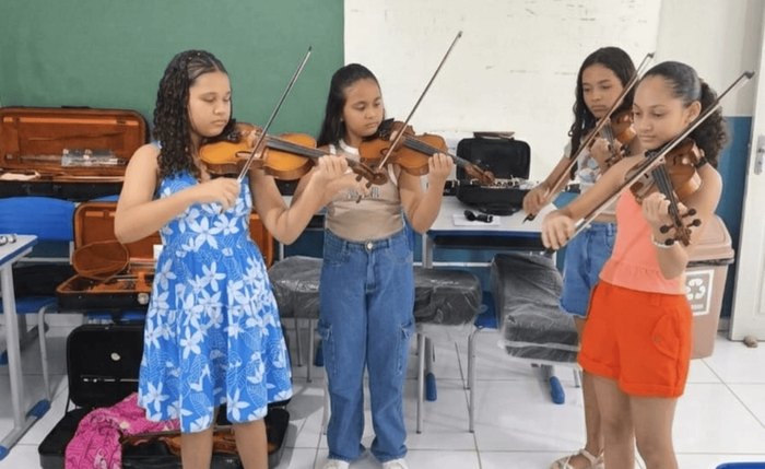 Orquestra feminina no agreste de Alagoas fortalece juventude e amplia acesso à música clássica