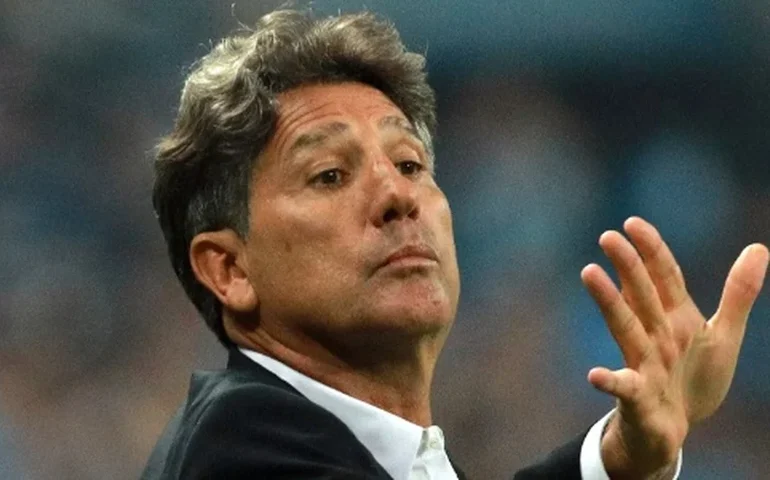 Renato Gaúcho no Santos? Nome do treinador está na lista do diretor executivo Paulo Bracks