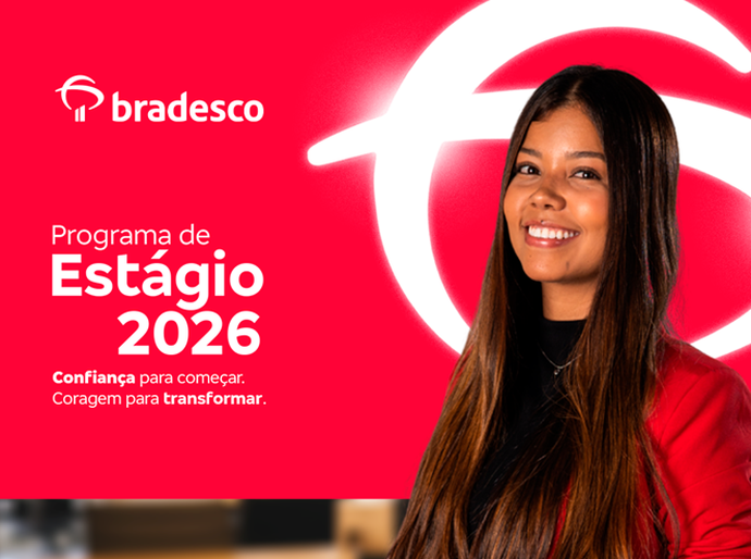 Bradesco abre inscrições para o Programa de Estágio 2026