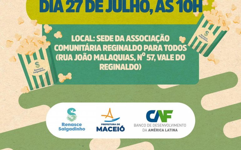 Renasce Salgadinho: Prefeitura realiza ‘Cine Ambiental’ no Vale do Reginaldo