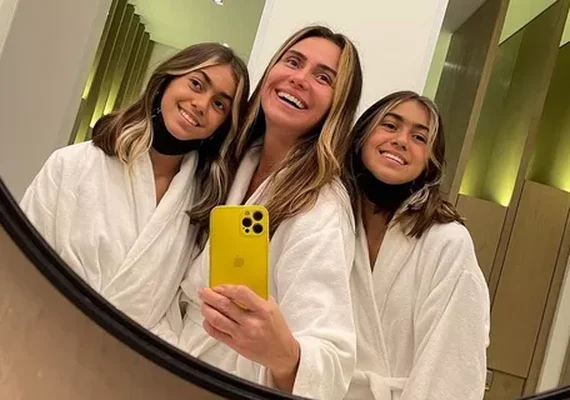 Filhas gêmeas de Giovanna Antonelli não podem usar redes sociais