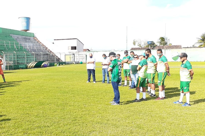 Coruripe se apresenta com 16 atletas remanescentes e seis novidades para a temporada 2021
