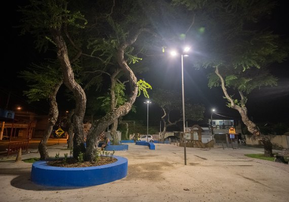 Riacho Doce agora é 100% iluminado em LED