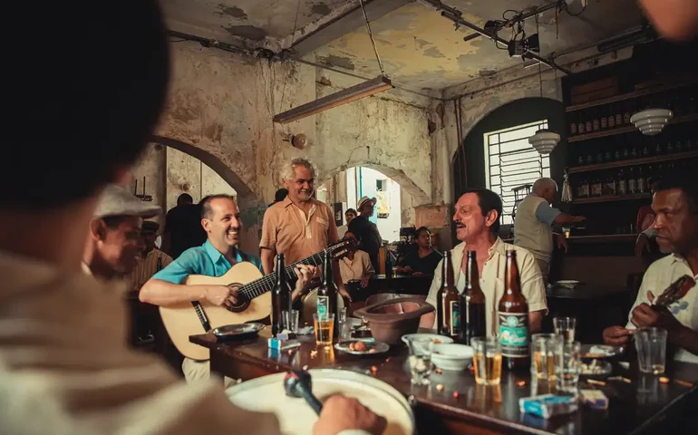 Filme revive Adoniran ao lado de personagens criados pelo sambista