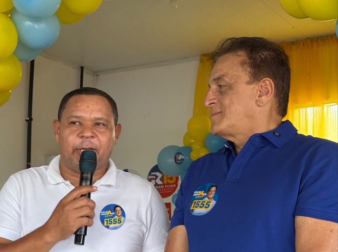 Candidato a deputado federal, Galba Novaes reforça parceria com Anadia e relembra trabalho que levou investimentos ao município