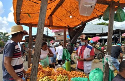 Covid-19: Fiscais da Vigilância Sanitária realizaram ações educativas no carnaval