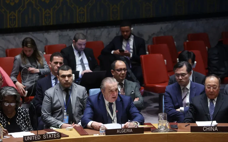 EUA vetam proposta da Argélia sobre conflito entre Israel e Hamas