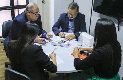 Direção-Geral do TJAL visita diretorias para ouvir demandas e sugestões