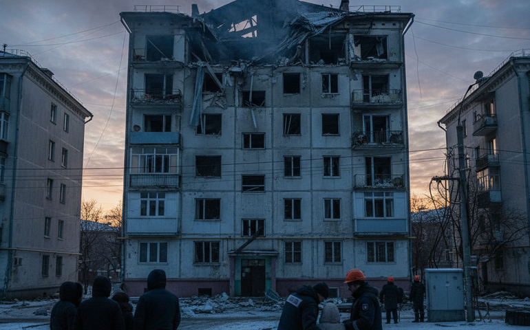 Rússia ataca Odessa com drones e deixa seis feridos, incluindo crianças