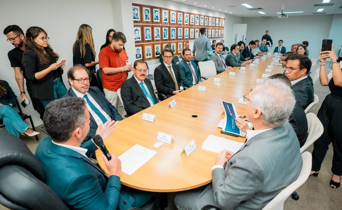 Reunião com CNJ no Palácio Reunião com CNJ no Palácio