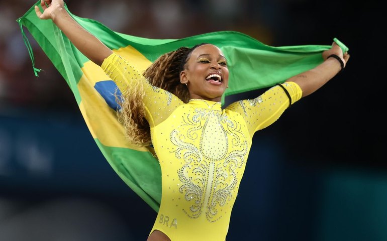 Ginasta Rebeca Andrade é uma das 100 mulheres mais influentes de 2024