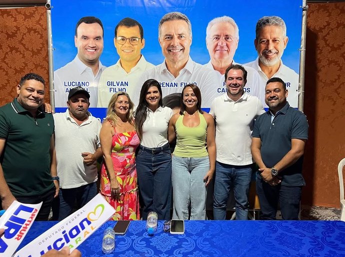 Prefeita Marcela Gomes reúne seu grupo político em Novo Lino para discutir eleições de 2026