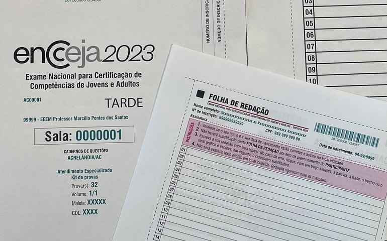 Inscrição para o Encceja vai até 2 de maio