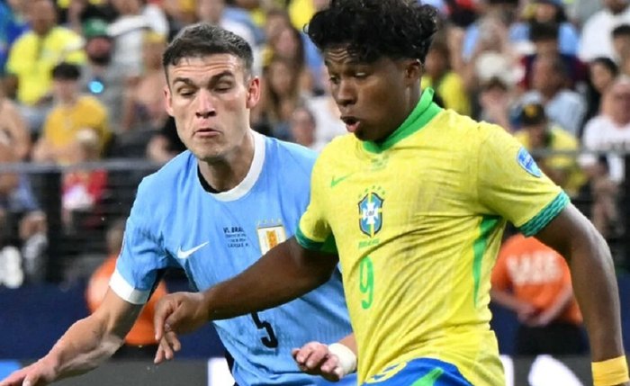 Endrick pouco conseguiu fazer para ajudar a seleção a transformar posse de bola em gols