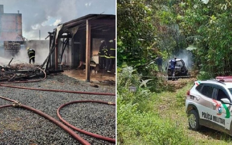 Polícia de SC apura chacina com 6 homens carbonizados em Joinville