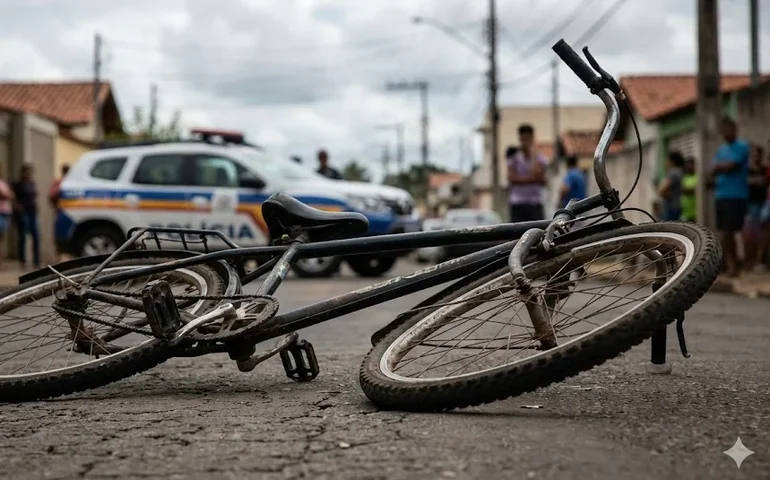 Sem chance de defesa: homem em bicicleta é executado com tiros na nuca e nas costas no bairro Petrópolis