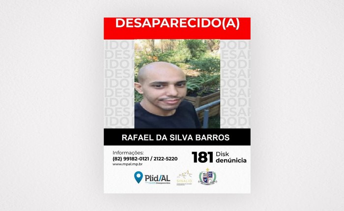 Família busca  paradeiro do jovem Rafael Barros em São Paulo