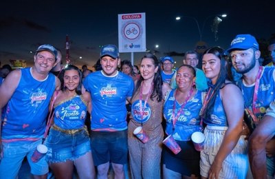 O Rodo da Bahia e Wesley Farra fizeram a festa no tradicional arrastão do Distrito Luziápolis