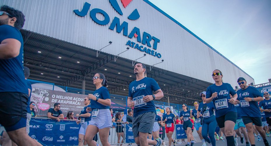 Jomart Run mobiliza mais de 800 atletas profissionais e amadores em Arapiraca