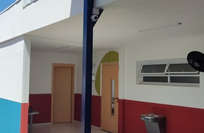 Centro de Educação Infantil de Palmeira será o primeiro com circuito interno de monitoramento