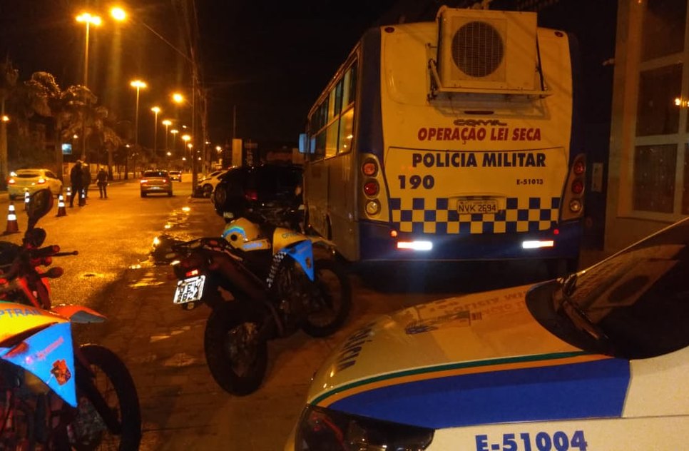 Operação Lei Seca Foto SSP SE
