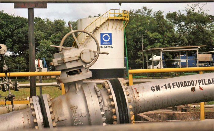 Operações da Origem Energia no Polo Alagoas de produção de gás natural