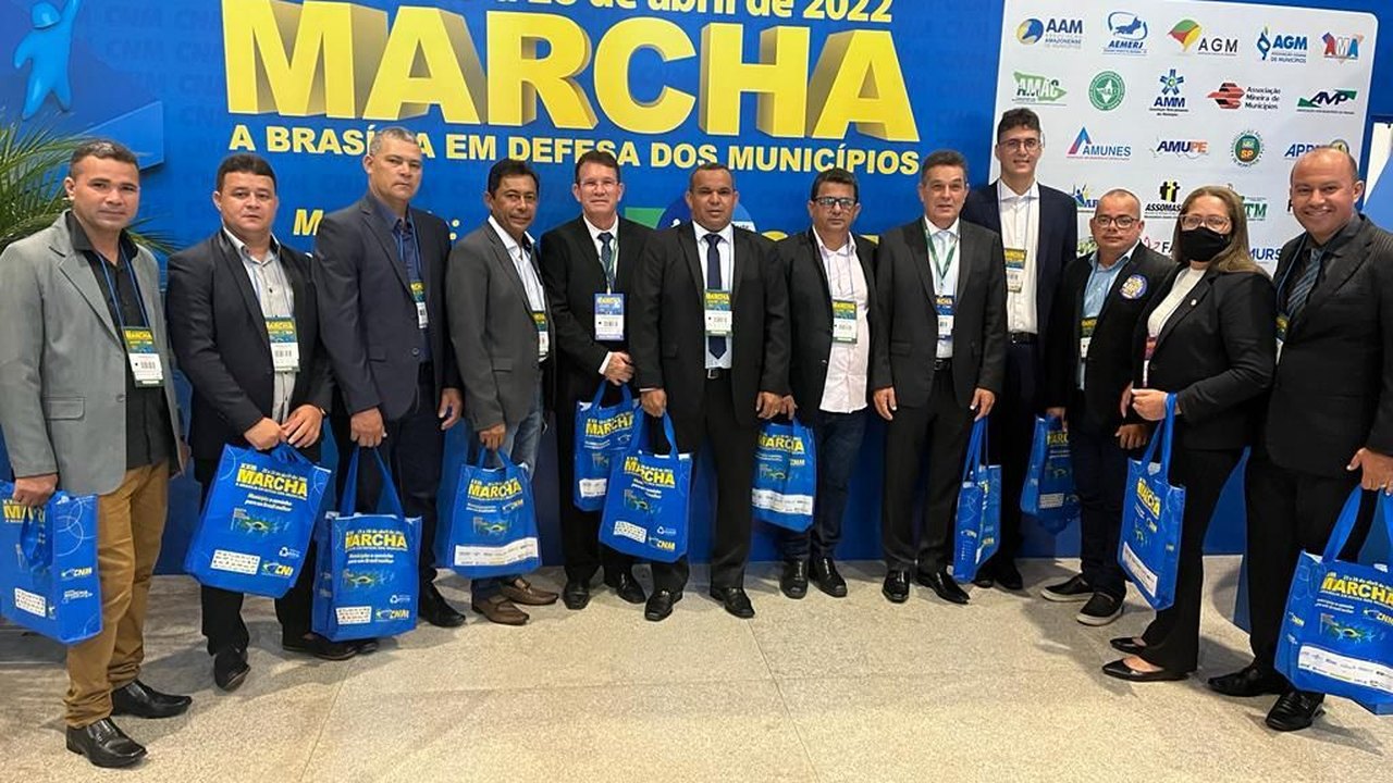 Prefeito de Branquinha participa da 23ª edição da Marcha a Brasília em Defesa dos Municípios