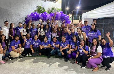 Agosto Lilás: Caminhada em Santana do Mundaú fortalece mobilização pelo fim da violência contra a mulher