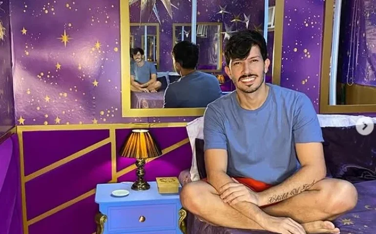 Designer recria Quarto Sonho de Voar do BBB 26 em sua casa; veja o resultado