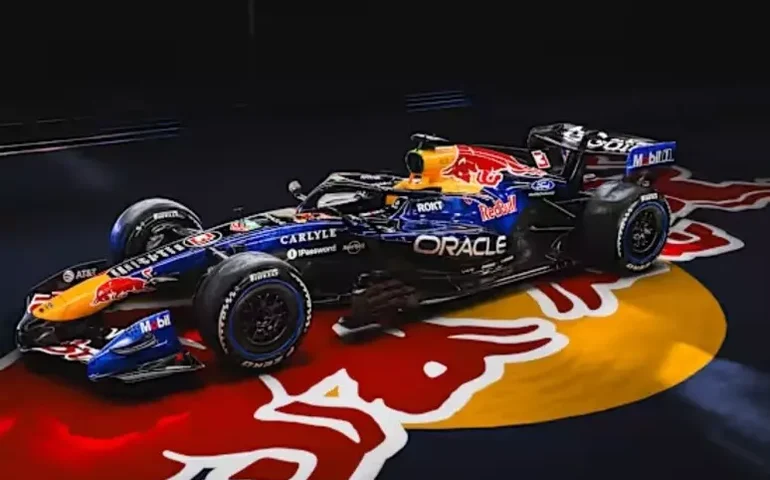 Red Bull revela pintura do carro da equipe para temporada de 2026 da F1