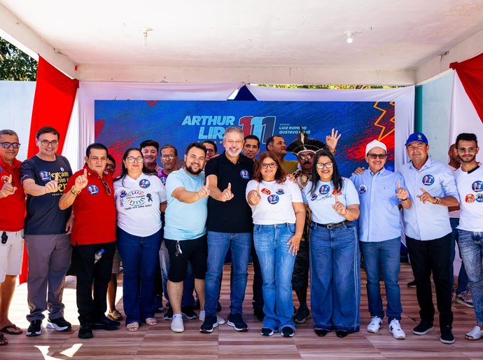 Prefeita Ziane Costa e ex-prefeito Luiz Carlos Costa realizam grande encontro político com Arthur Lira em Delmiro Gouveia