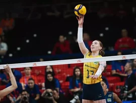 Brasil bate China na VNL feminina e garante 7ª vitória invicto