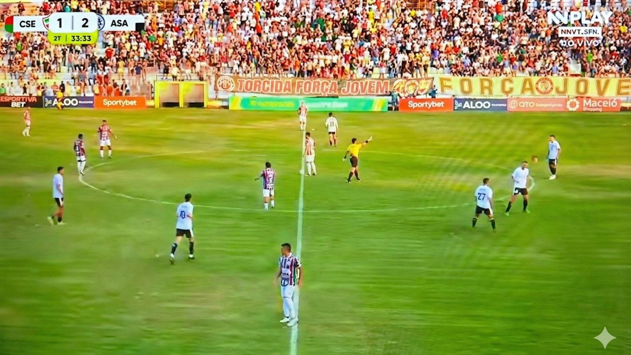 ASA vence o CSE em Palmeira, chega a 11 pontos; jogo termina em confusão