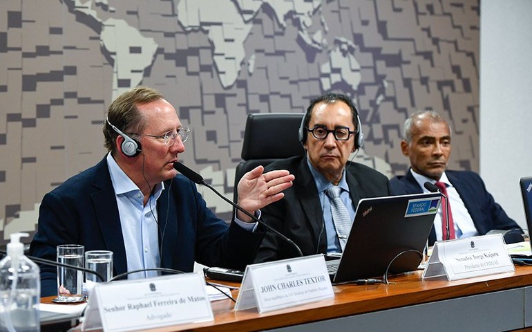 À CPI, dono do Botafogo reafirma denúncias de manipulação de jogos